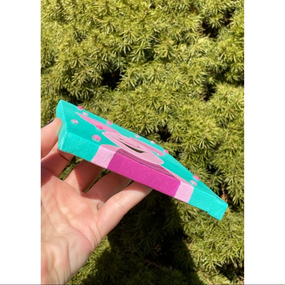 Piglet Hand Painted Canvas | Wall Art Decor | 5in x 7in | Winnie the Pooh - Picture 3 of 7